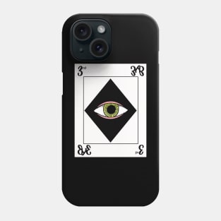 3rd eye playing card Phone Case