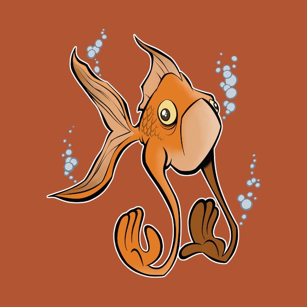 Goldfish Mermaid by westinchurch