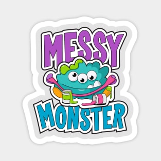 Messy Monster Magnet