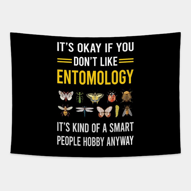 Smart People Hobby Entomology Entomologist Insect Insects Bug Bugs Tapestry by Bourguignon Aror