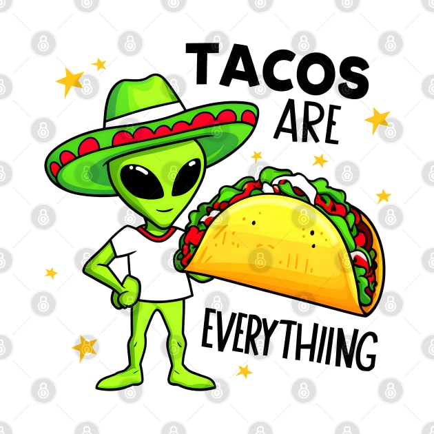 Aliens love tacos in the universe. by KENG 51