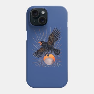 Crow and Moon Phone Case