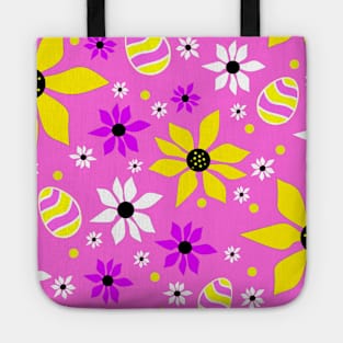 SPRING Easter Eggs Hunt - Easter Eggs Art Tote