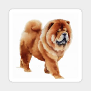 Chow Chow Watercolor - Dog Lover Gifts Magnet