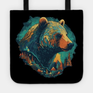 Colorful Bear Tote