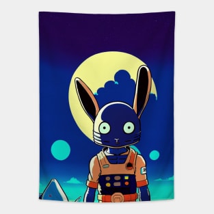 Cartoon Rabbit Tapestry