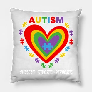 Autism Awareness Gift for Birthday, Mother's Day, Thanksgiving, Christmas Pillow