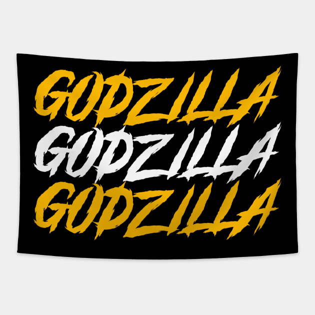 Godzilla Tapestry by Dexter