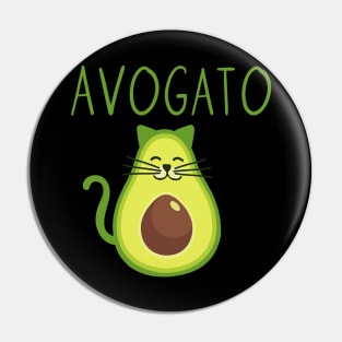 Funny avogato avocado cat for Cinco de Mayo fiesta Pin
