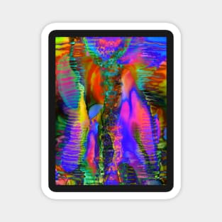 "Psychedelic Caverns" Magnet