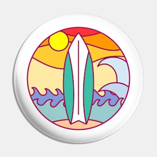 Surfboard Pin