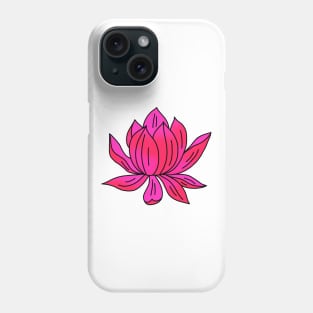 Flaming flower Phone Case