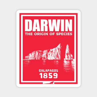 The origin of species Darwin Magnet