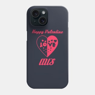 Heart in Love to Valentine Day AUS Phone Case