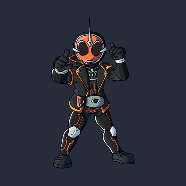 Kamen Rider Ghost Chibi by Lautidood