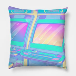 Pastel Glitch Pillow