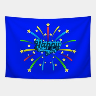 20 - Happy New Year Tapestry