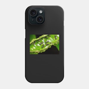 Unique and organic photo of a swarm of ants Phone Case