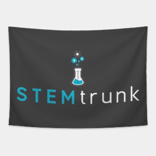 STEMtrunk Logo Items Tapestry