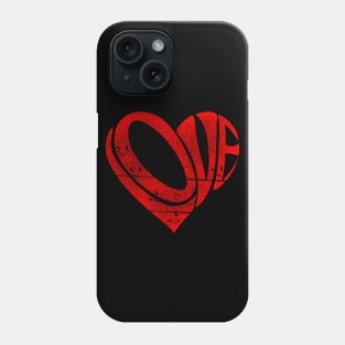 Love Heart Typo Typography Phone Case