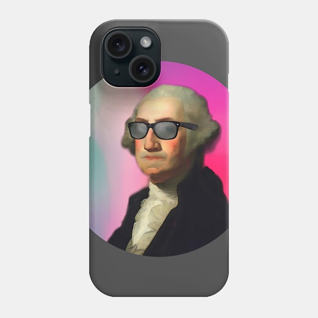 Pop Washington Phone Case by DavidLoblaw