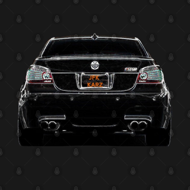 BMW E60 M5 Motor Sport Rear View by JFK KARZ