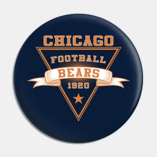 Retro Chicago Bears Pin