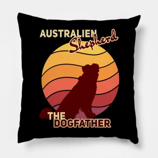 Australien Shepherd The Dogfather Pillow