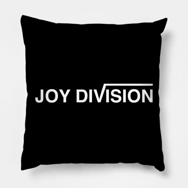 Joy Division Pillow by poppersboutique