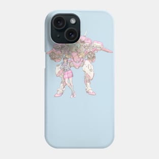 Overwatch D.Va Academy Skin Faded Phone Case