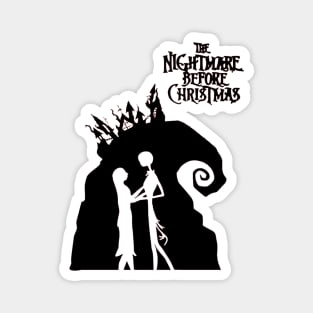 Nightmare Jack and Sally Magnet