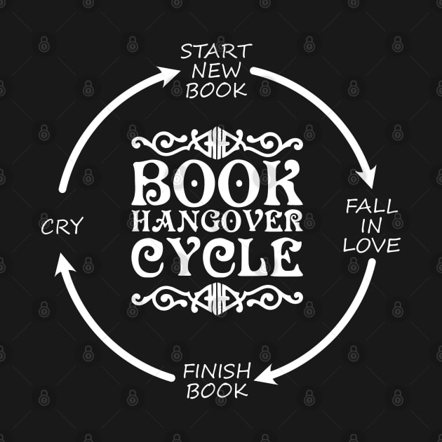 The Book Hangover Cycle by All About Nerds