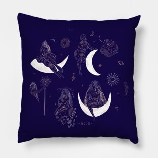 Queen of the Moon Pillow