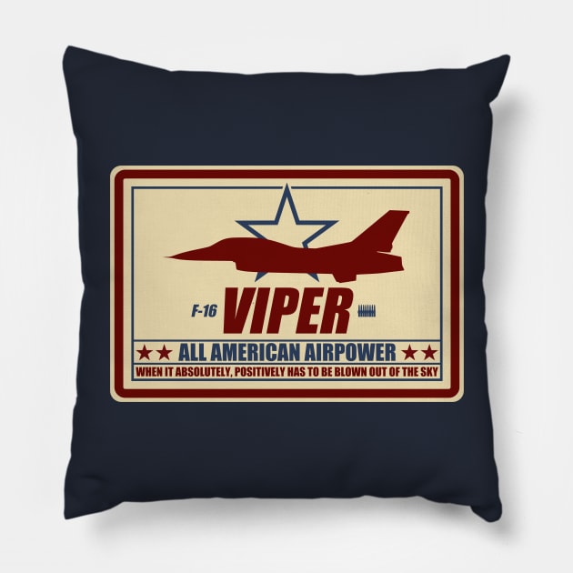 F-16 Viper Pillow by TCP