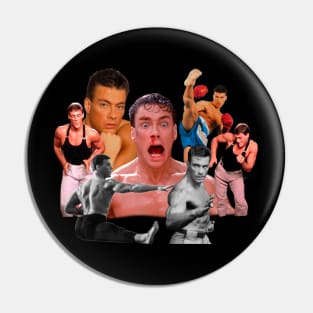 JEAN CLAUDE VAN DAMME JCVD - CLASSIC COLECTION Pin