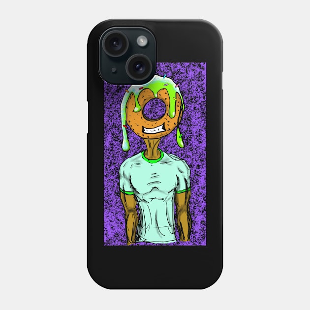 Donut Man Phone Case by ArtsWorX719