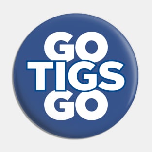 Go Tigs Go Memphis Tigers Shirt Pin