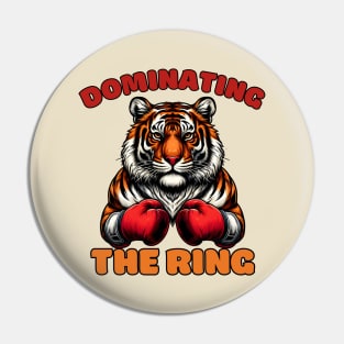 Kickboxing tiger Pin