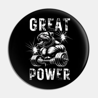 great power Pin