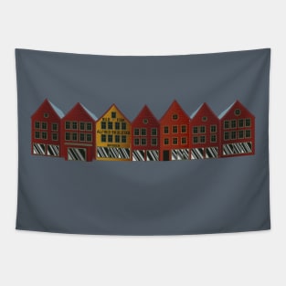 Bryygen, Bergen Norway Tapestry