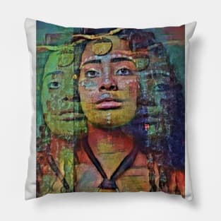 Black Lives Matter (Tribal Woman) Pillow