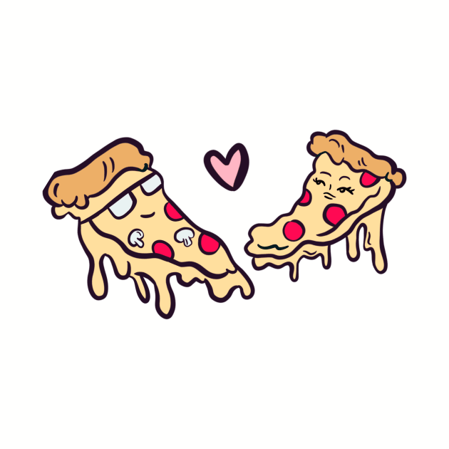 Pizza lovers by Sasha Banana 