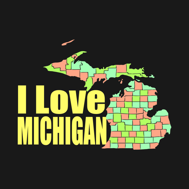 USA state: Michigan by KK-Royal