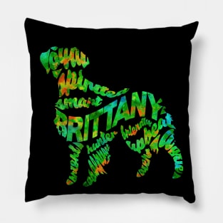 Brittany Spaniel Pillow