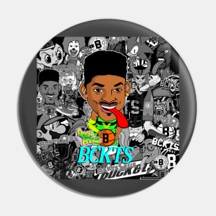 Bckts Cltr Basketball Pin