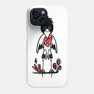 Adorable Baby Crow Phone Case