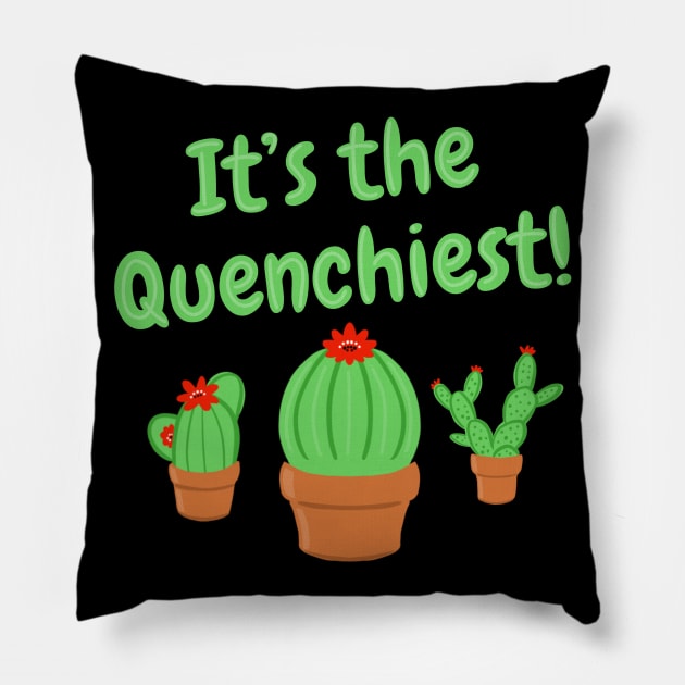 It's the Quenchiest Cactus Pillow by sunnyfuldraws