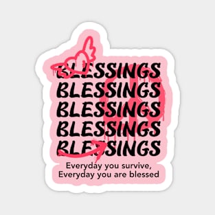 FEELING BLESSED Magnet