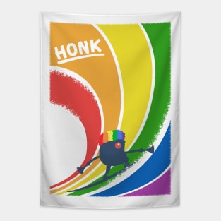 Surfing Pepe Clownworld Honkler Honk Tapestry