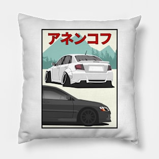 Impreza VS Lancer Evo 9 Pillow